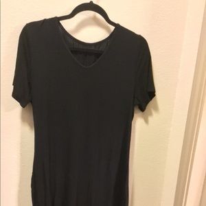 Black T-shirt Dress
